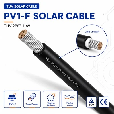 Solárny kábel TÜV 2PfG 1169 PV1-F